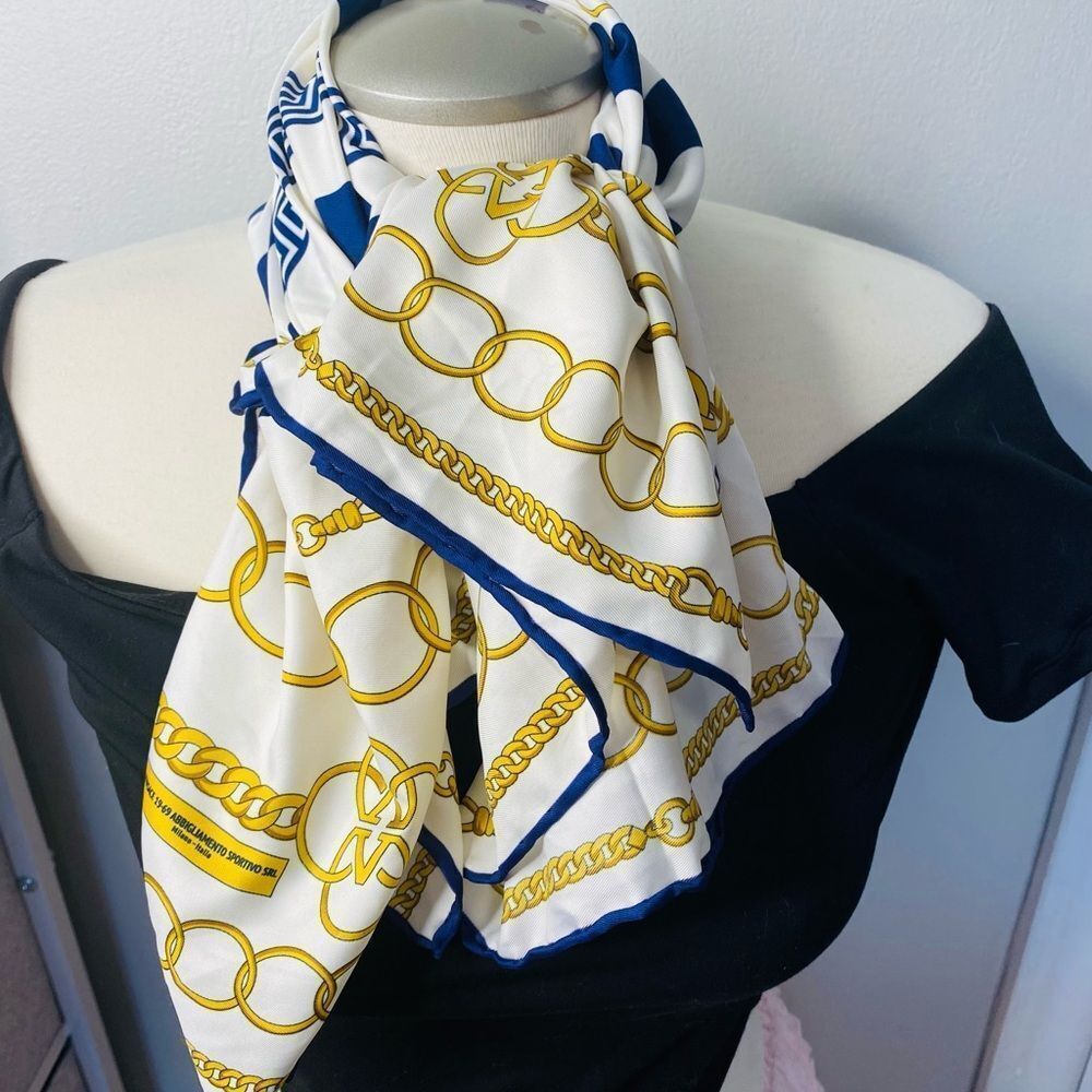 Versace 1969 Vintage Large Scarf.